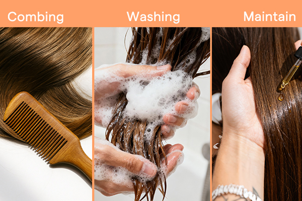 how to care for remy human hair extensions